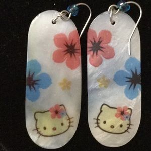 Hello kitty earrings